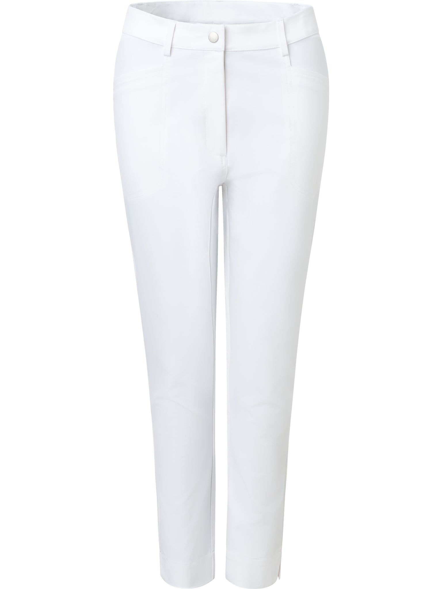 Lds Elite 7/8 trousers - white-2