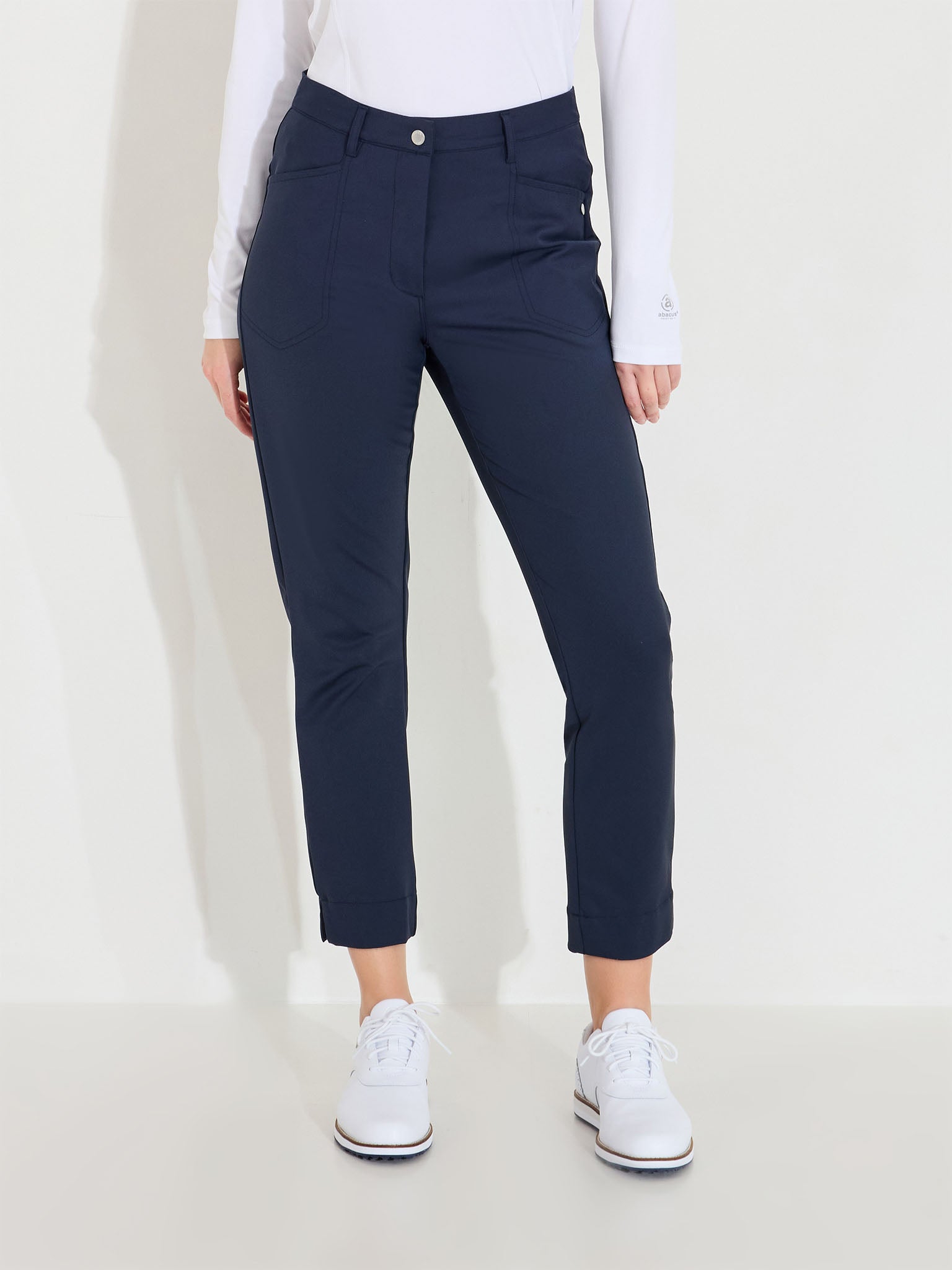 Lds Elite 7/8 trousers - navy-1