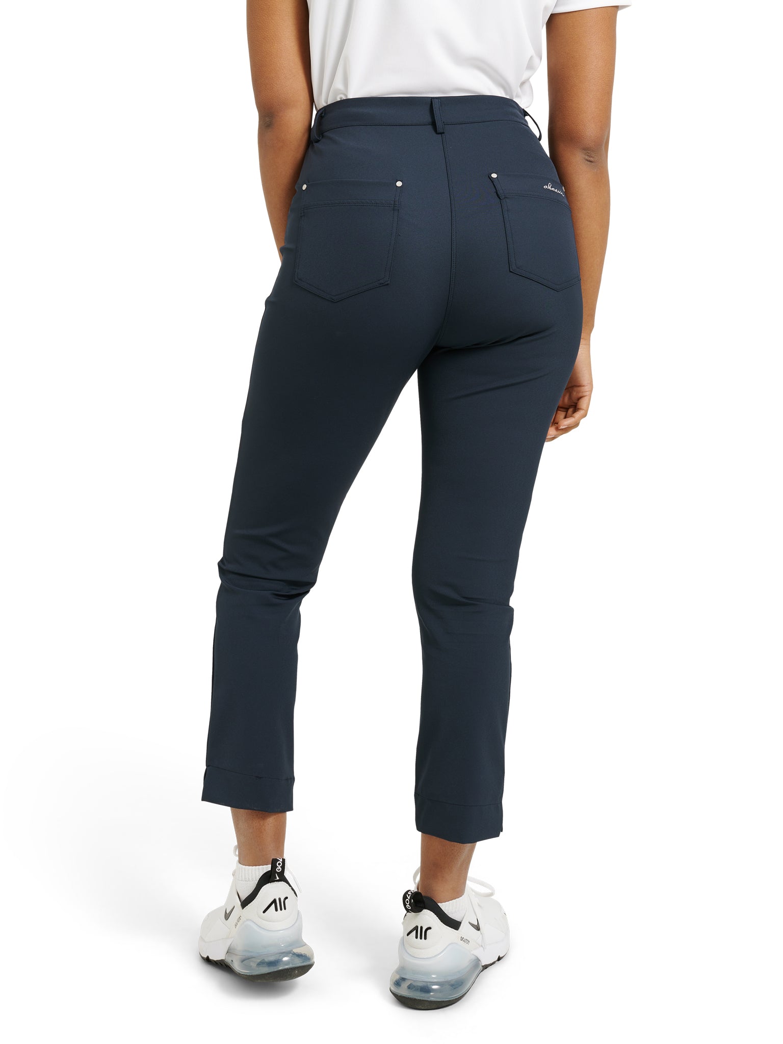 Lds Elite 7/8 trousers - navy-3