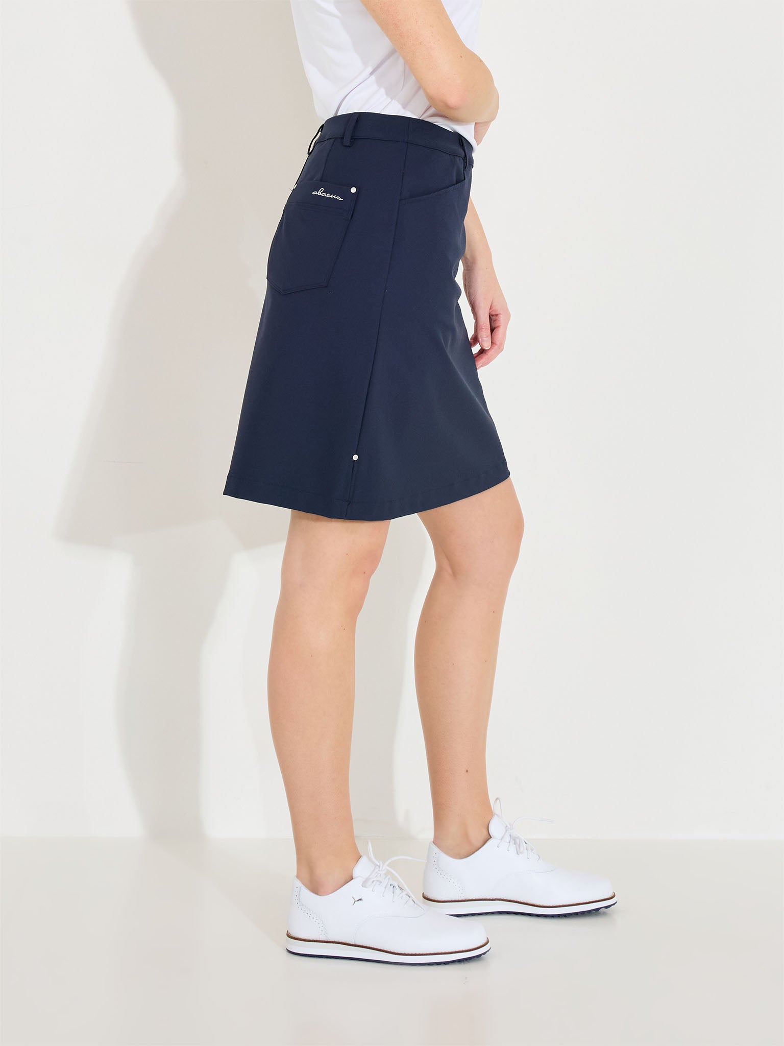 Lds Elite skort 50cm - navy-4