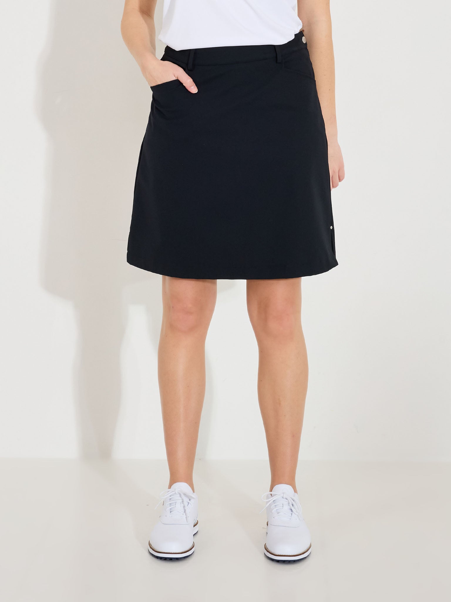Lds Elite skort 50cm - black