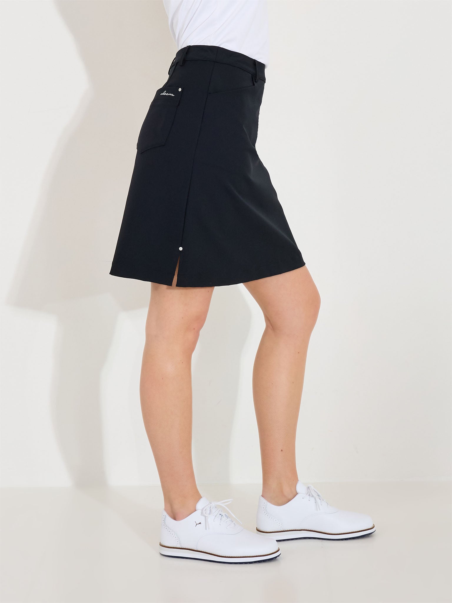 Lds Elite skort 50cm - black-4