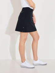 Lds Elite skort 45cm - black
