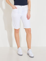 Lds Elite city shorts - white