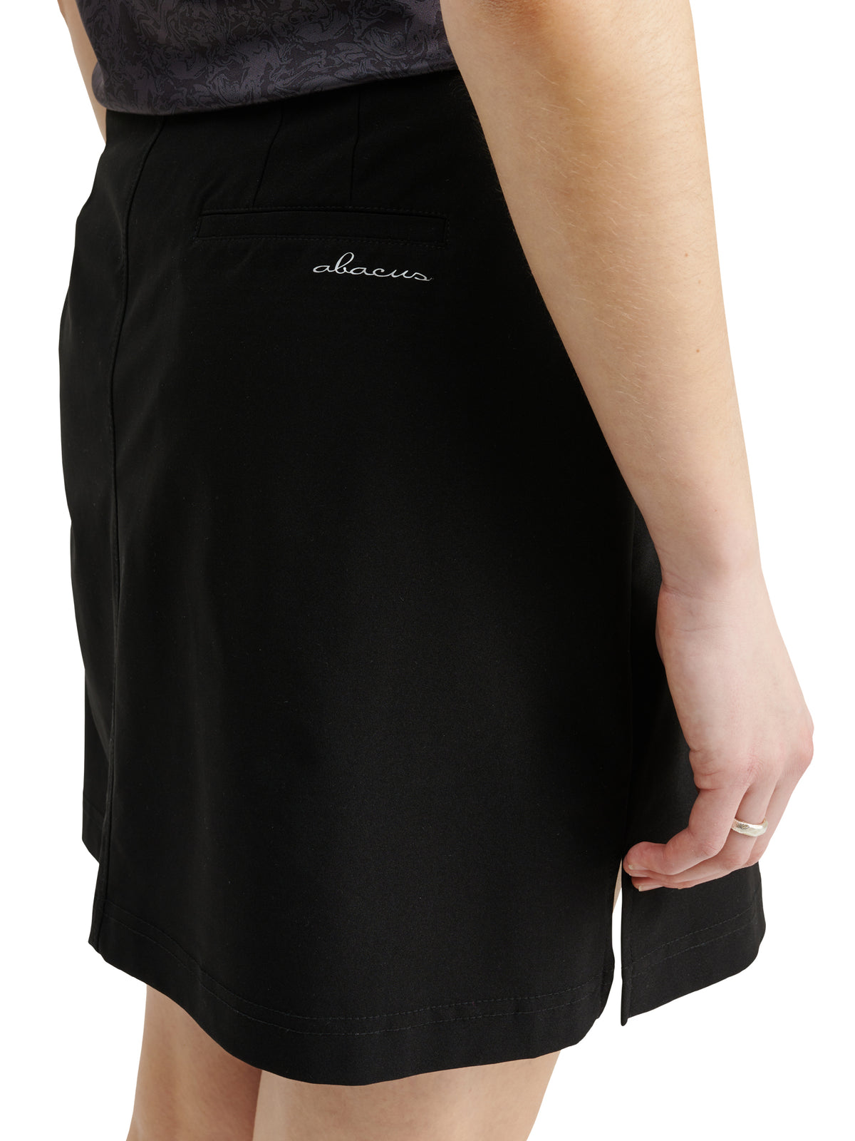 Lds Camargo skort 45cm - black-1