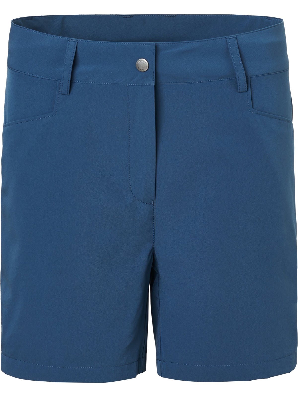 Lds Brook stripe shorts - peacock blue-4