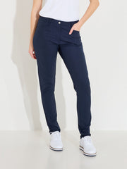 Lds Elite trousers mid waist - navy