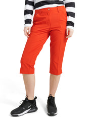 Lds Kildare capri - poppy red