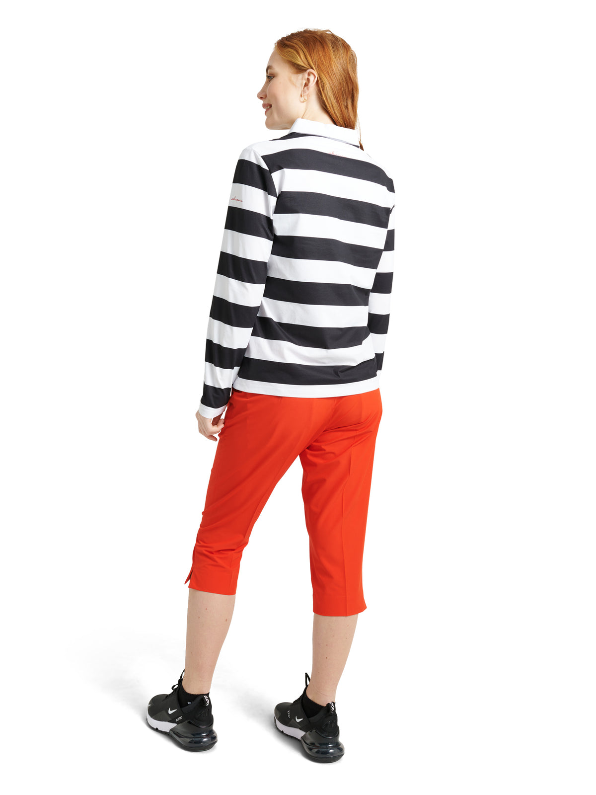 Lds Kildare capri - poppy red-6