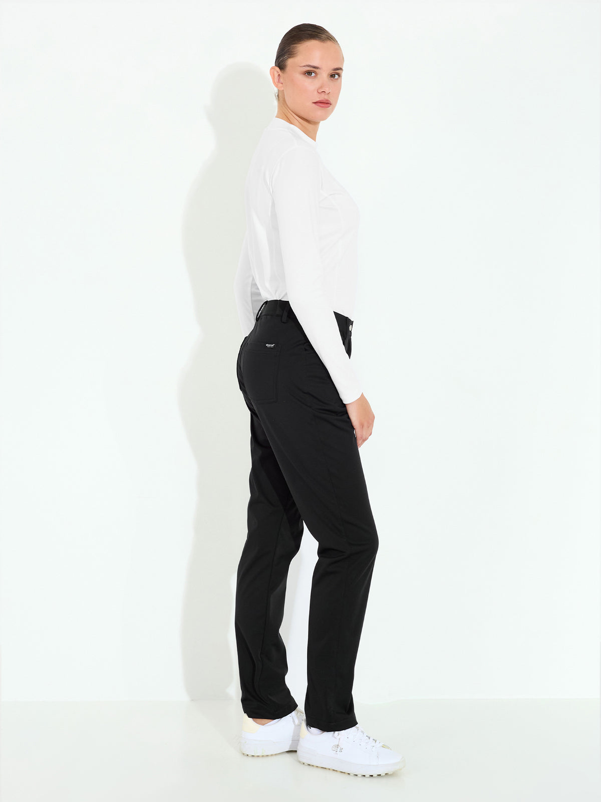 Lds Muirfield softshell trousers - black
