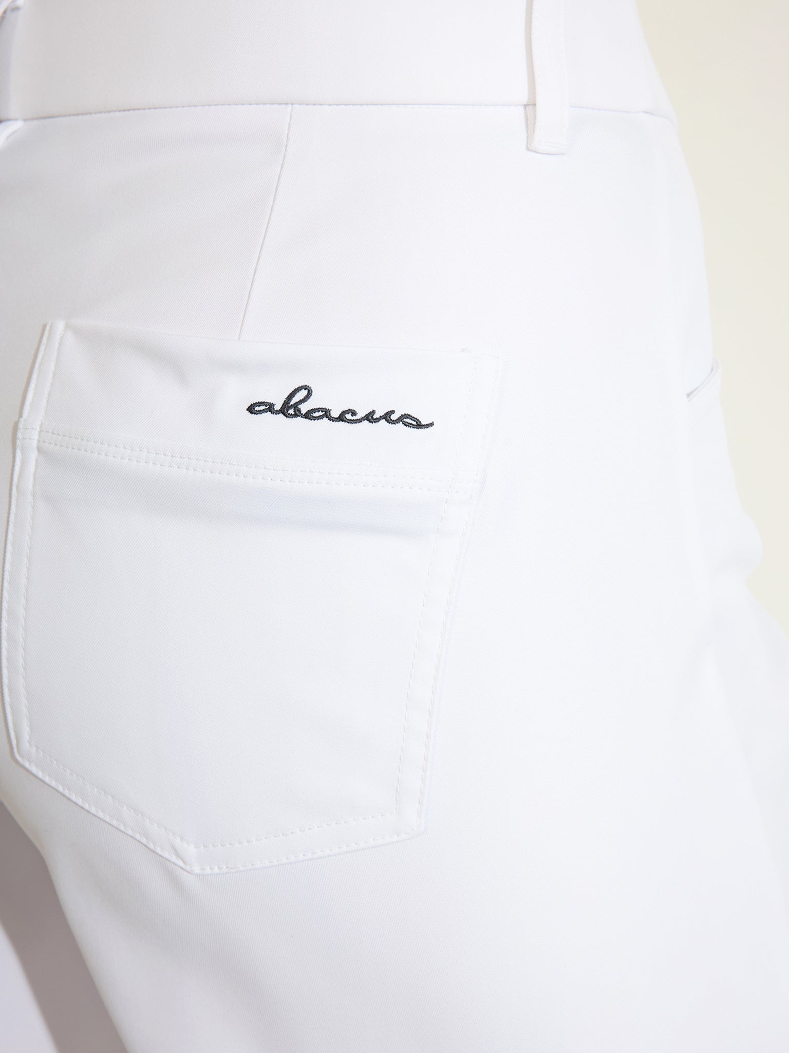 Lds Formby wide shorts - white-3