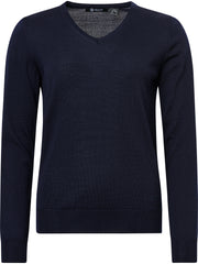 Lds Milano pullover - navy