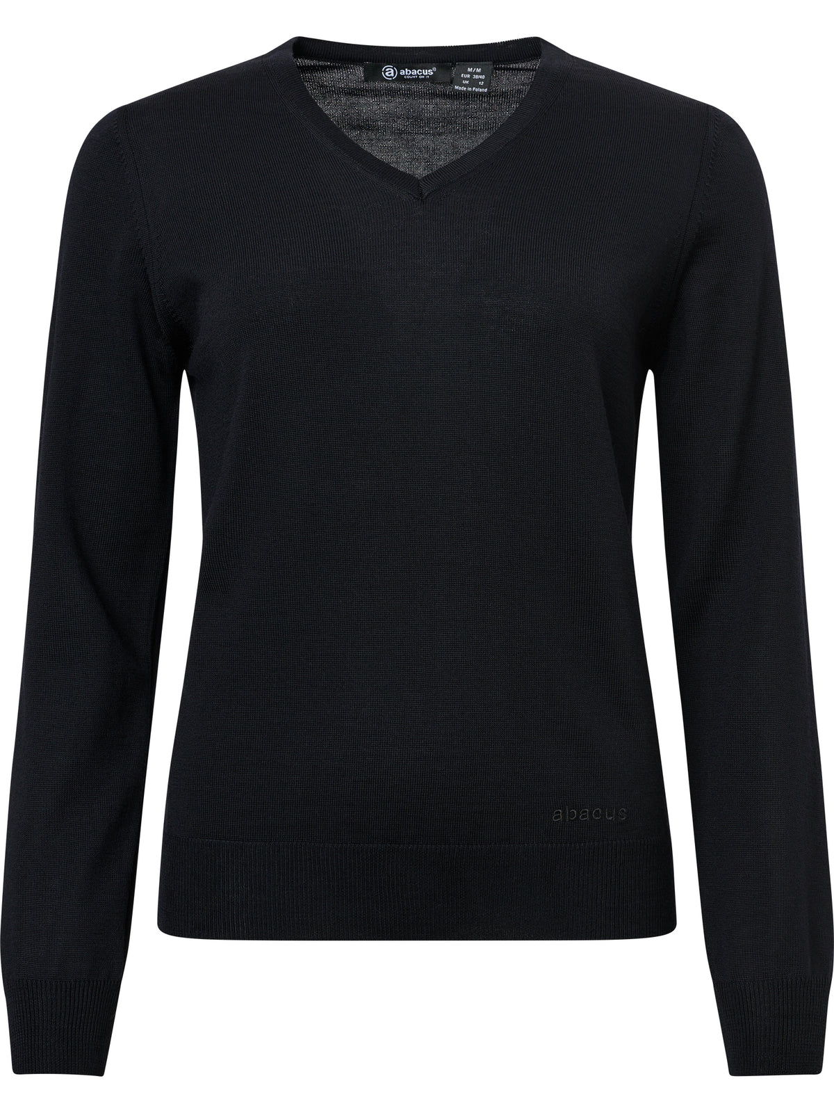 Lds Milano pullover - black-1