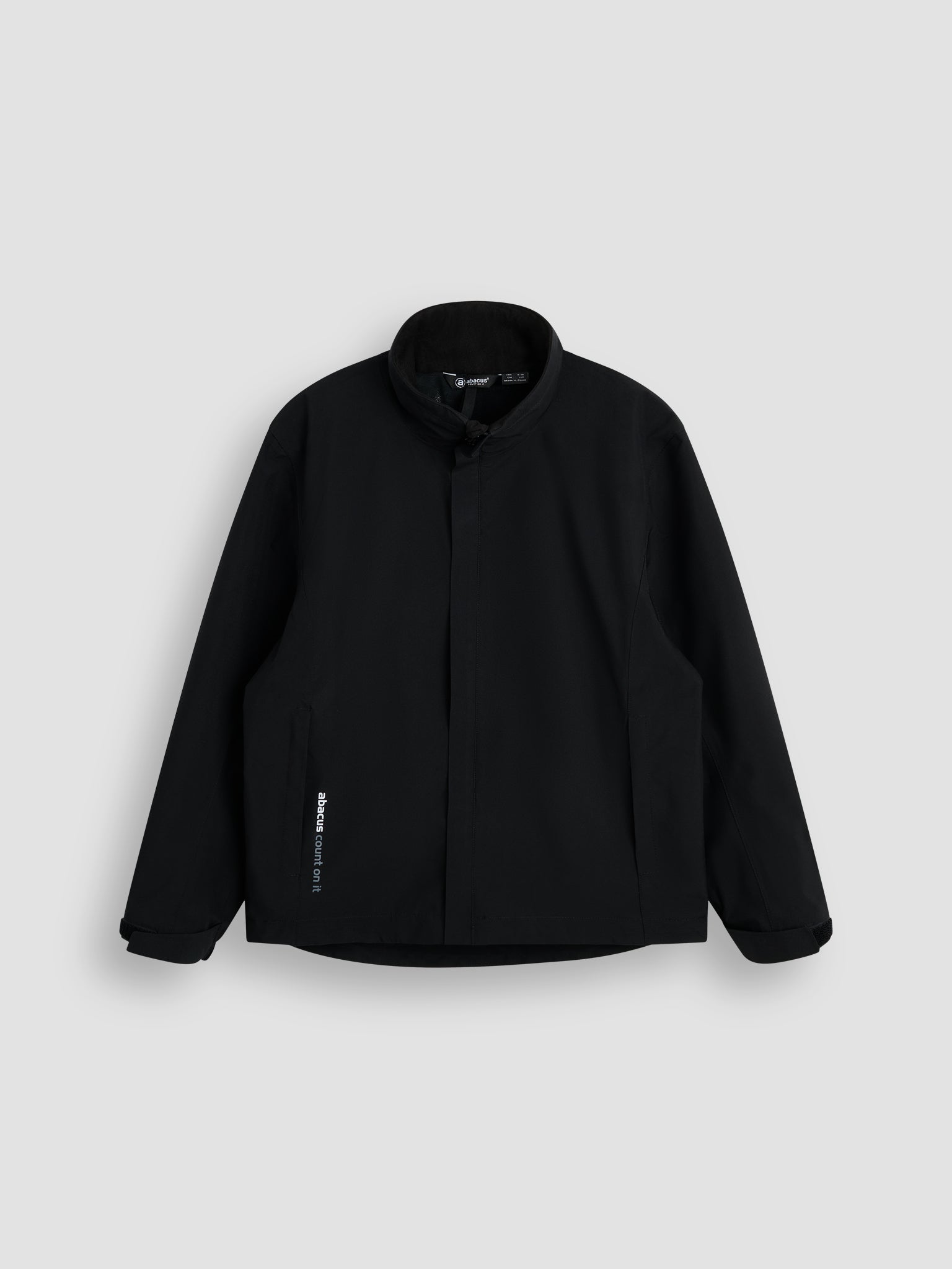 Jr Links stretch rainjacket - black