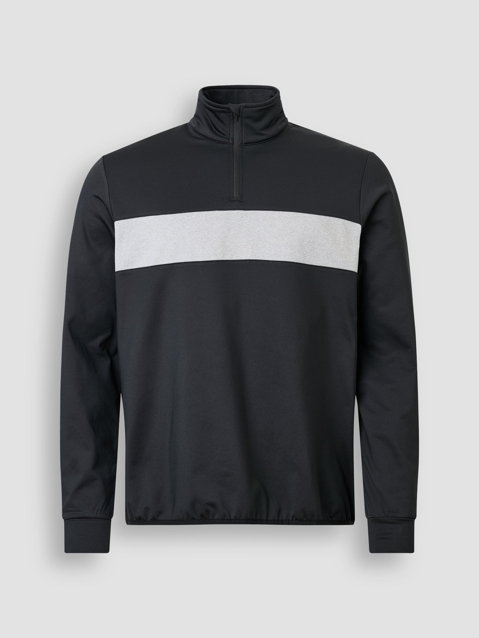 Jr Club midlayer - black/lt grey