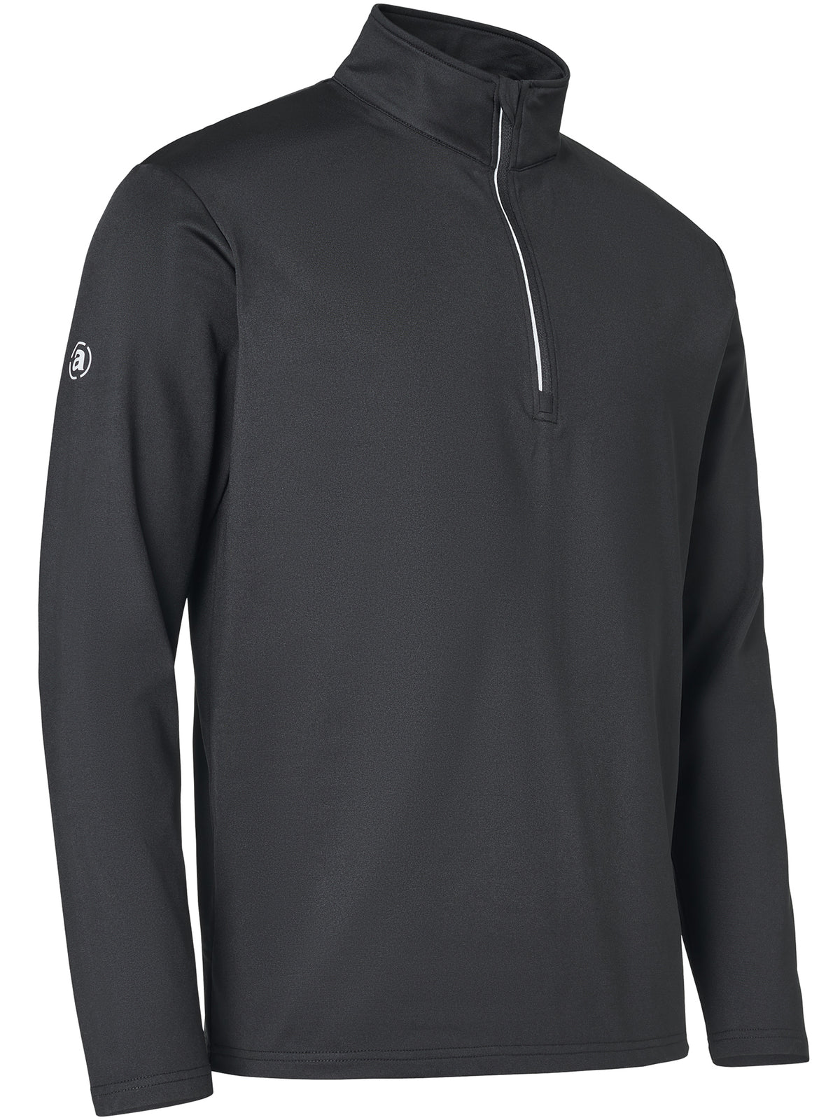Jr Dunbar halfzip fleece - black-2