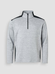 Jr Sunningdale halfzip fleece - lt.grey/black