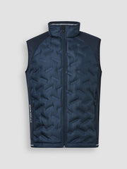 Jr Grove hybrid vest - navy/lt.grey