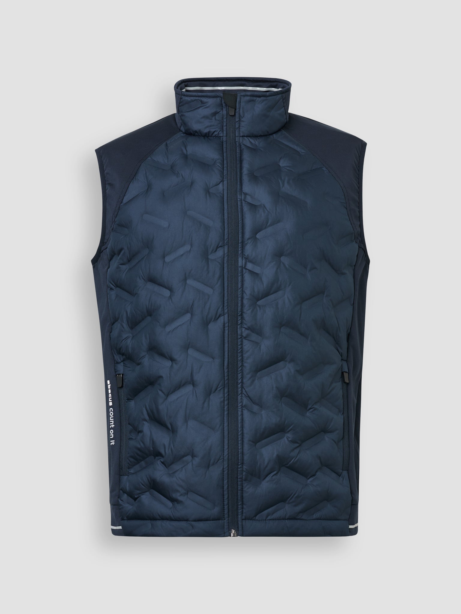 Jr Grove hybrid vest - navy/lt.grey