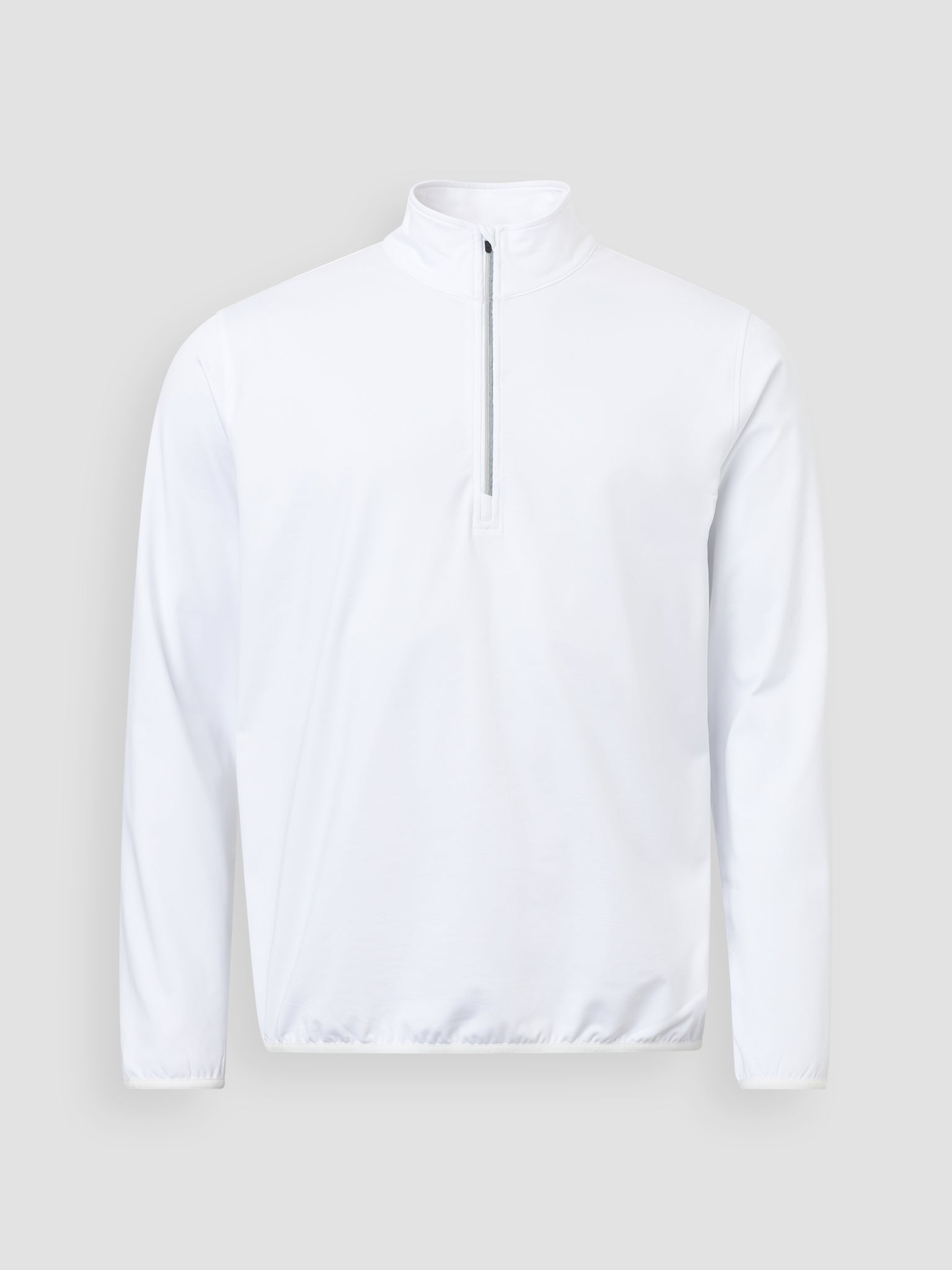 Jr Cradoc halfzip fleece - white