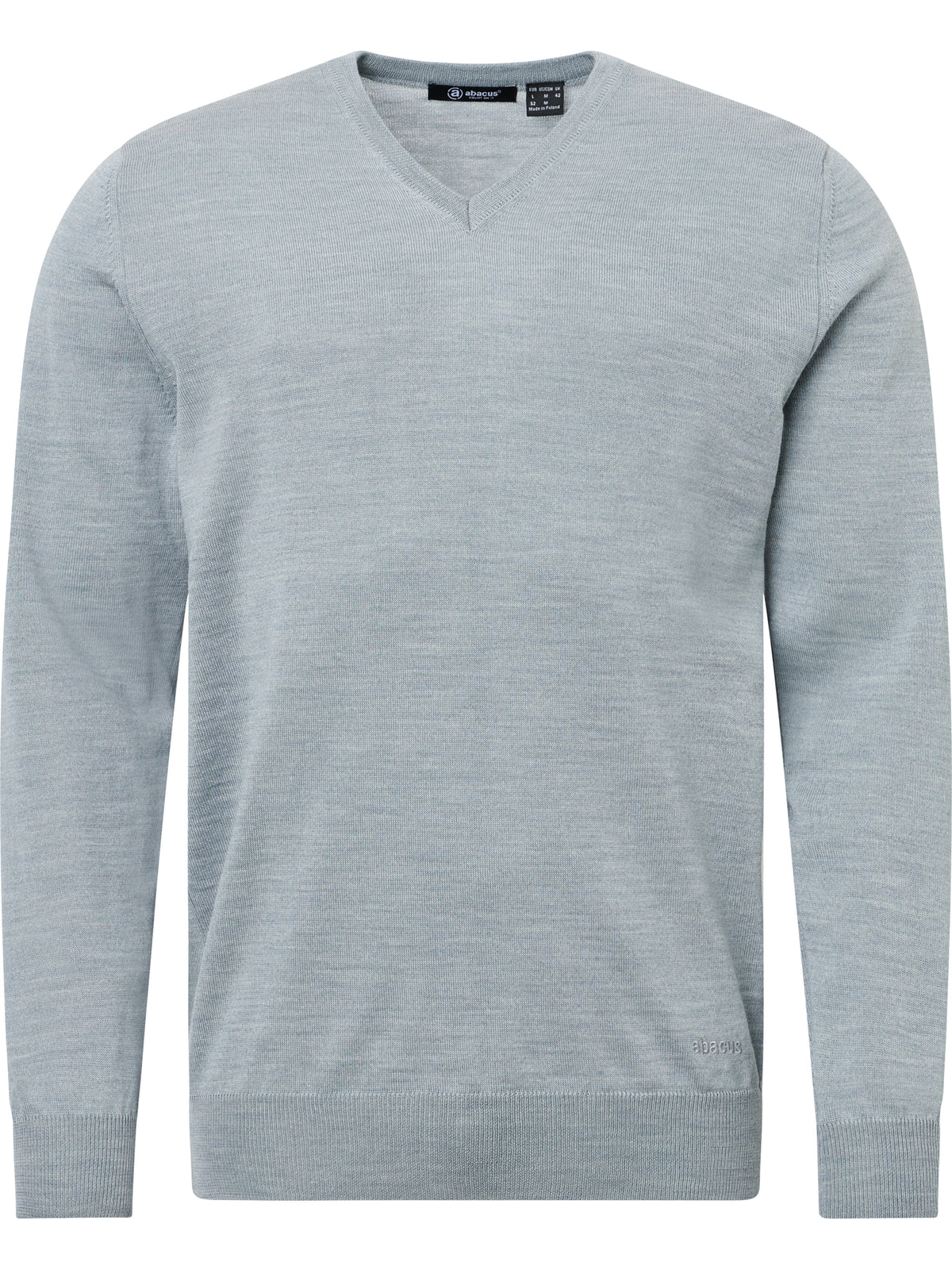 Mens Milano pullover - lt.greymelange-1