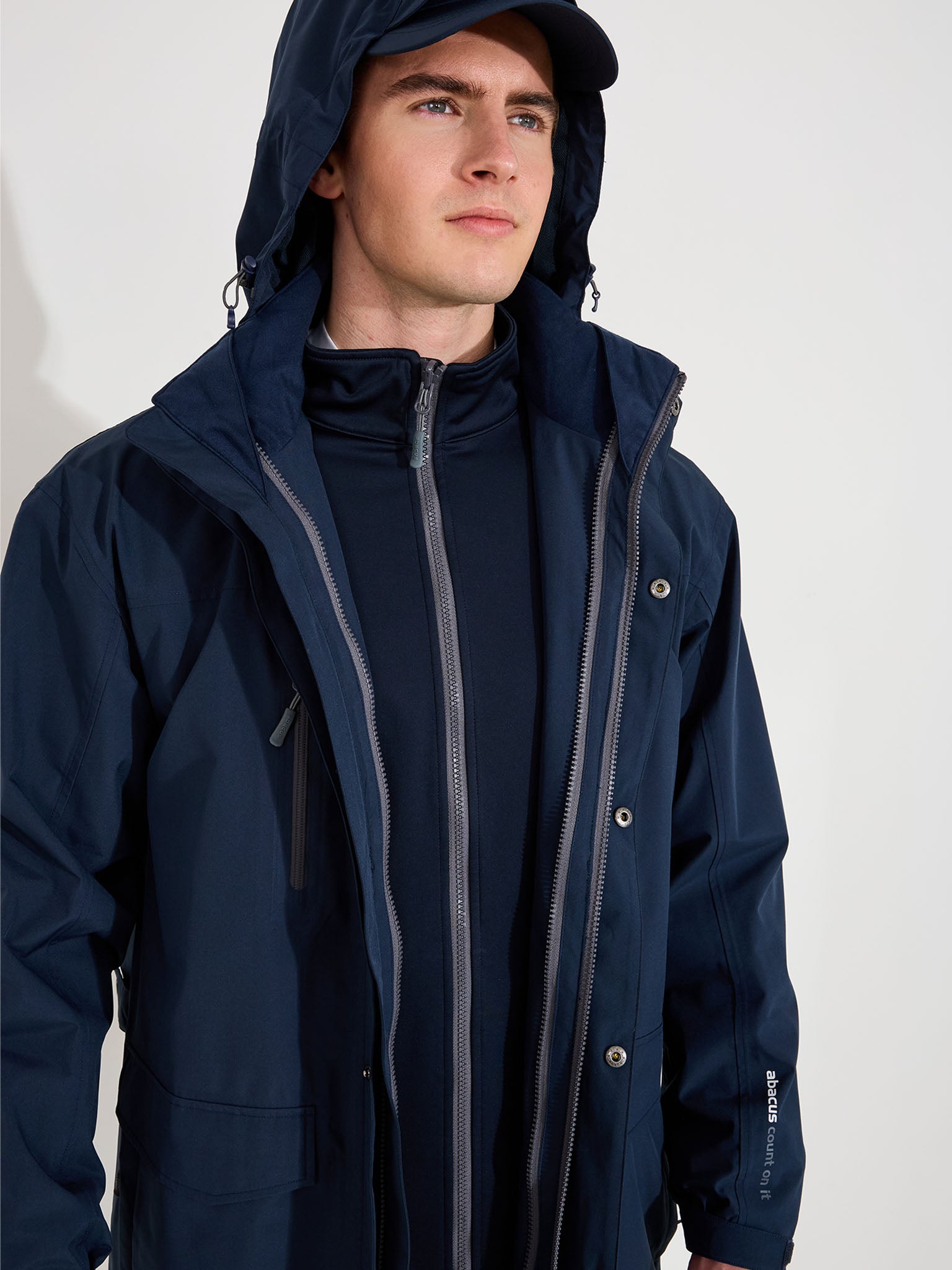 Staff 3 in1 jacket - navy-10