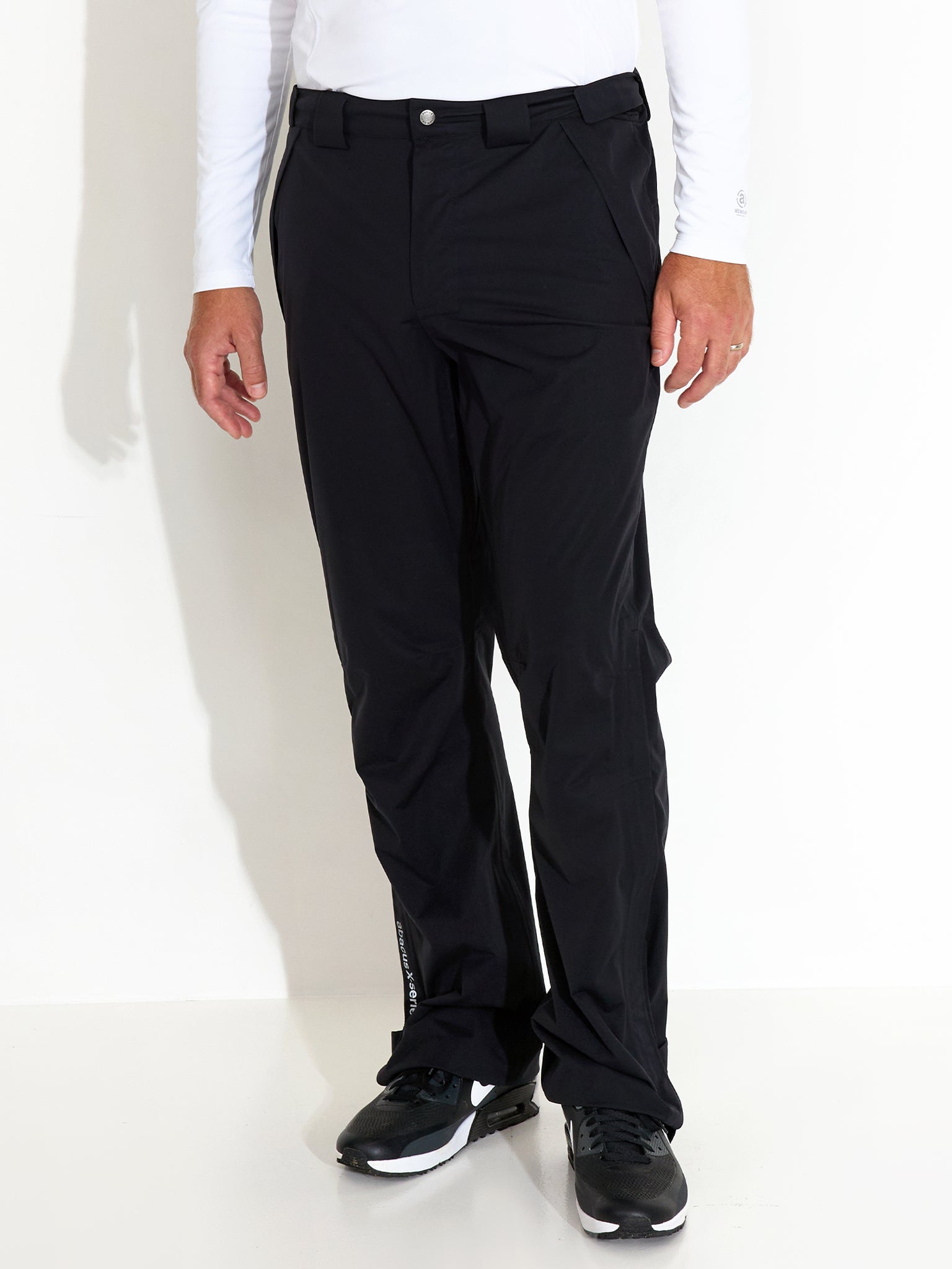Mens Pitch 37.5 technology raintrousers - black