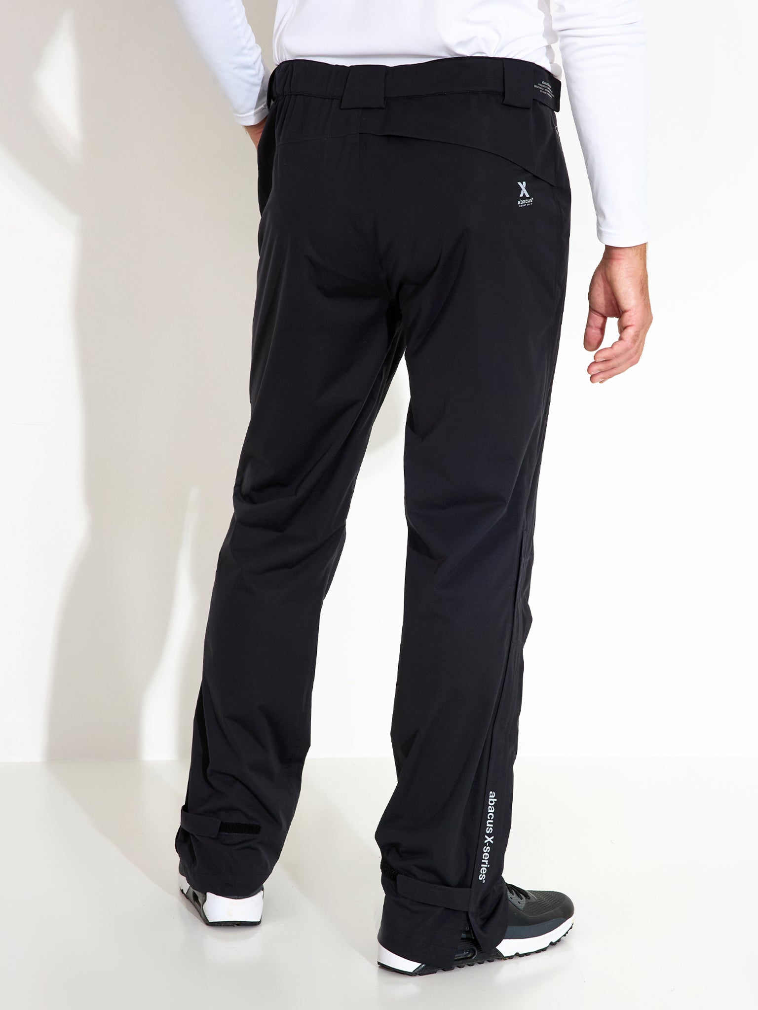 Mens Pitch 37.5 technology raintrousers - black