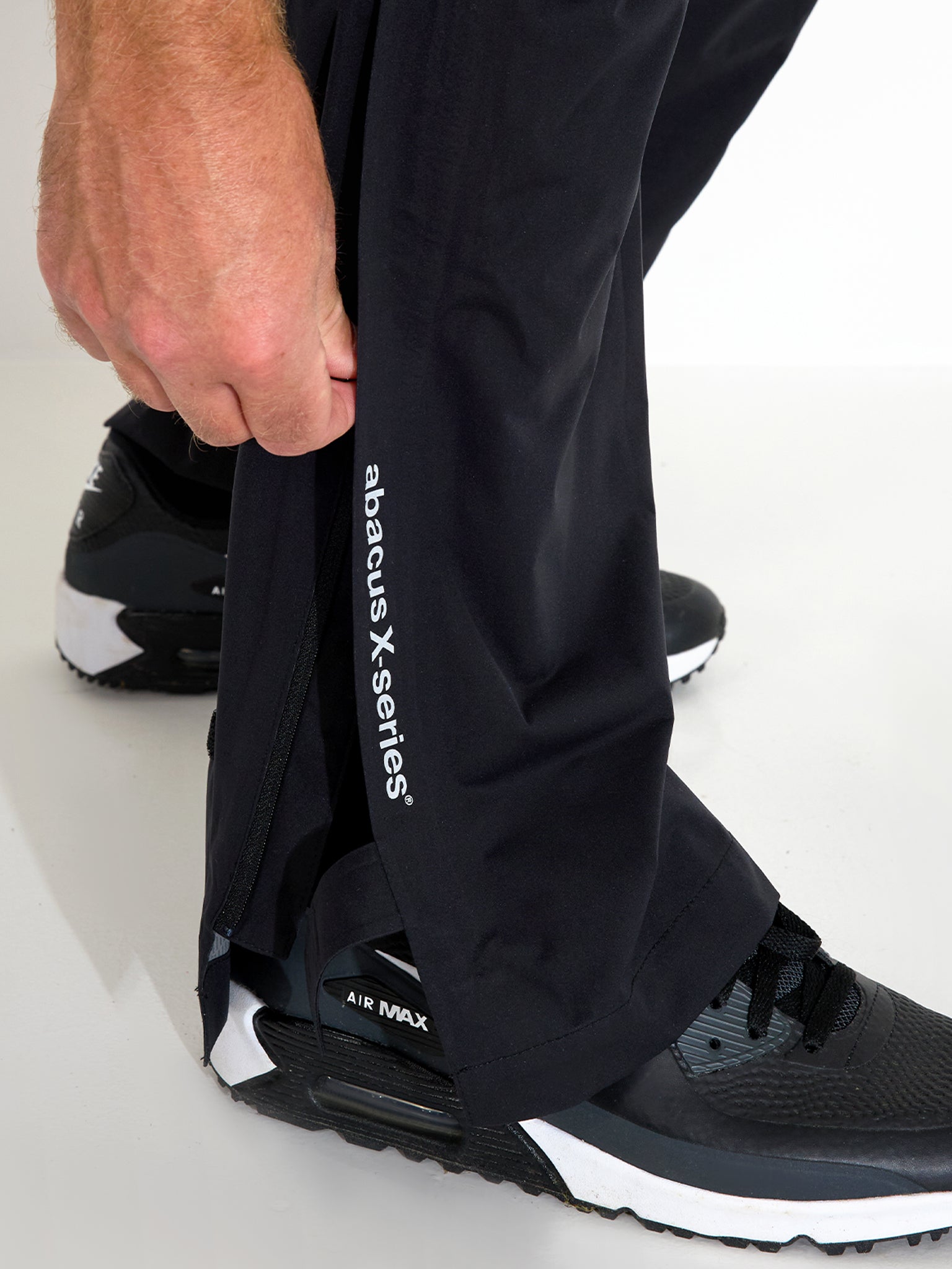 Mens Pitch 37.5 technology raintrousers - black-5