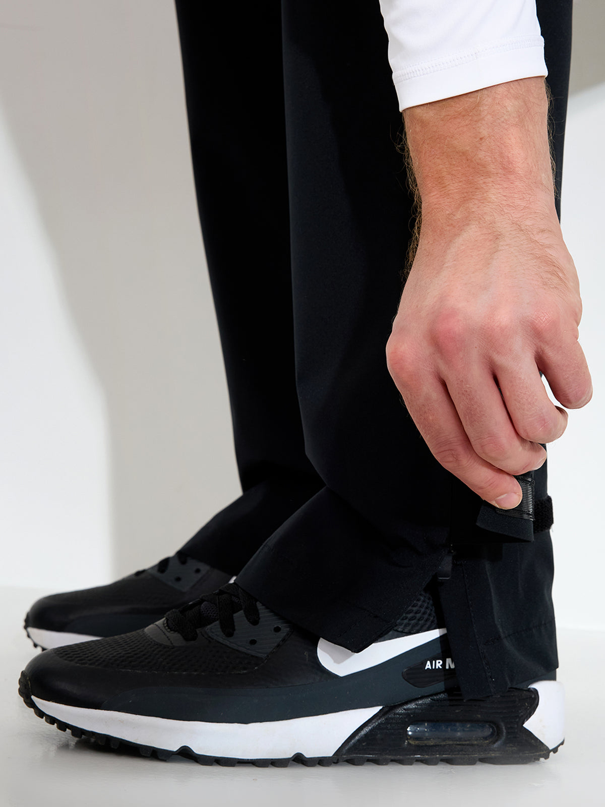 Mens Links raintrousers - black (Archive edition)-3