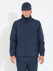 Mens Links stretch rainjacket - navy