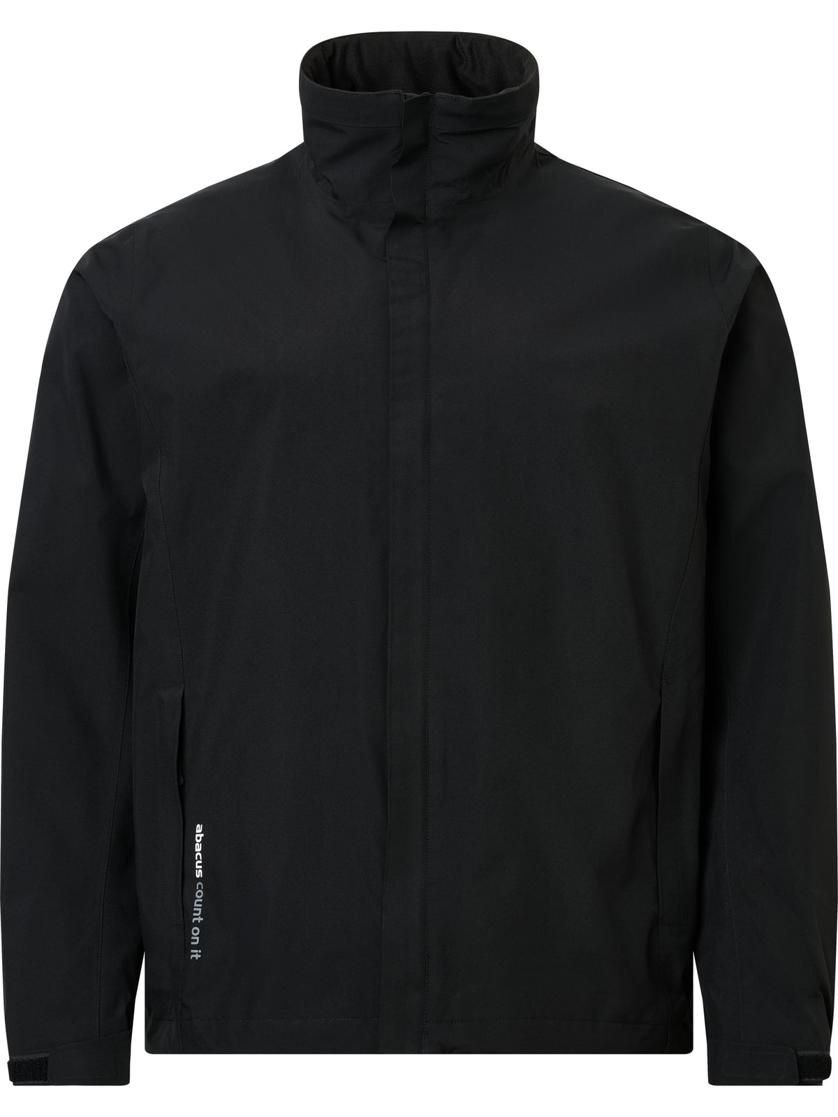 Mens Links stretch rainjacket - black-6