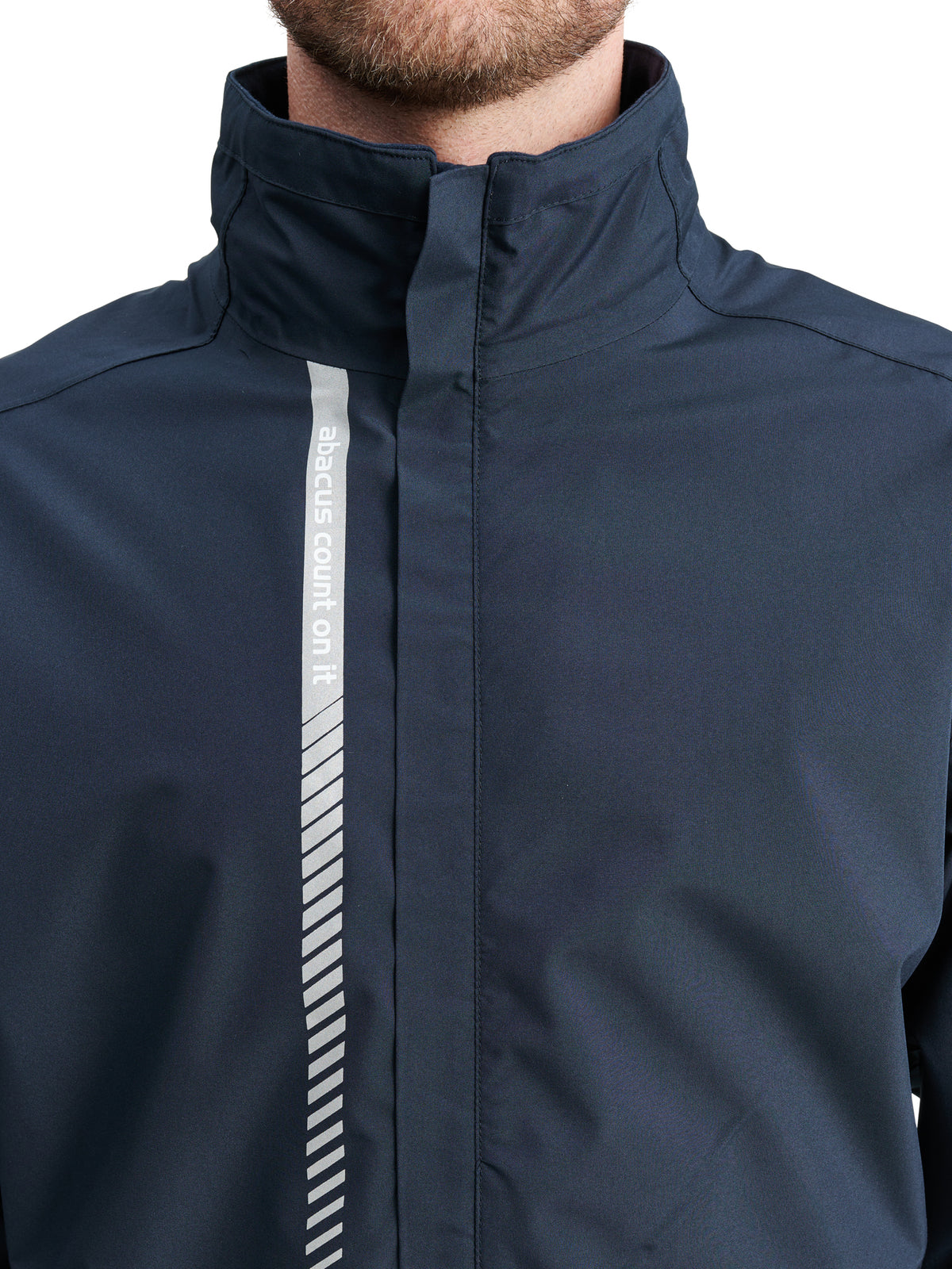 Mens Links stretch rainjacket - navy (Archive edition)-3