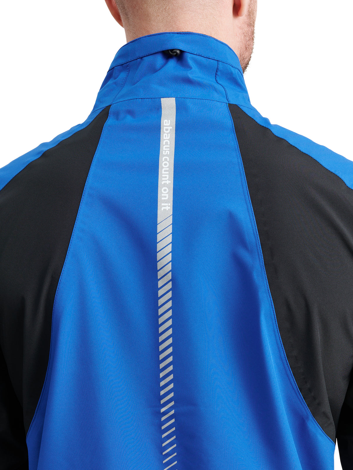 Mens Links stretch rainjacket - dk.cobalt/black-4