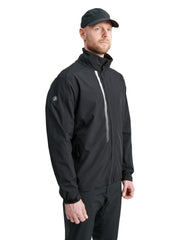 Mens Links stretch rainjacket - black (Archive edition)