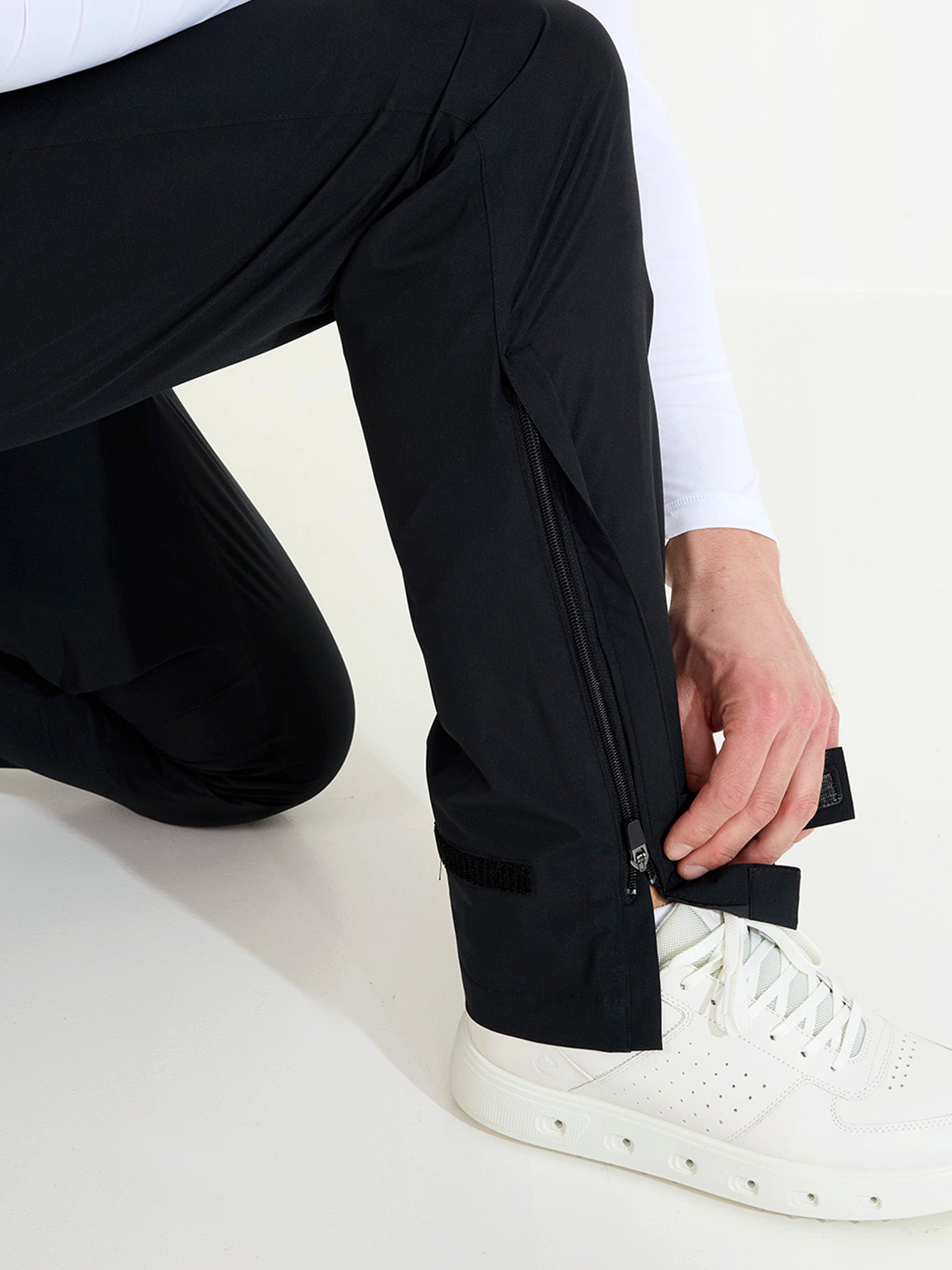 Mens Links raintrousers - black-3