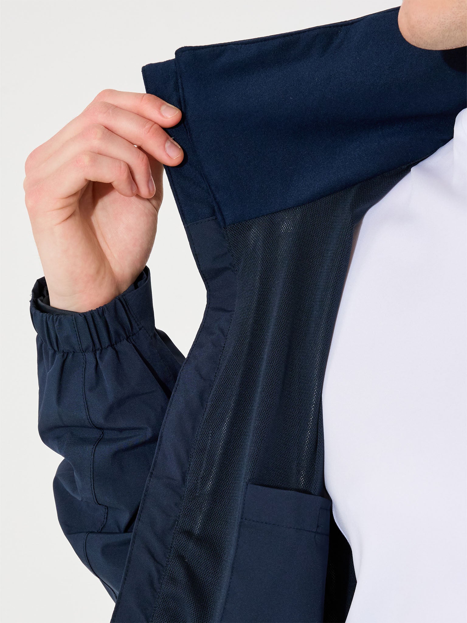 Mens Links Caddie rainjacket - navy-7