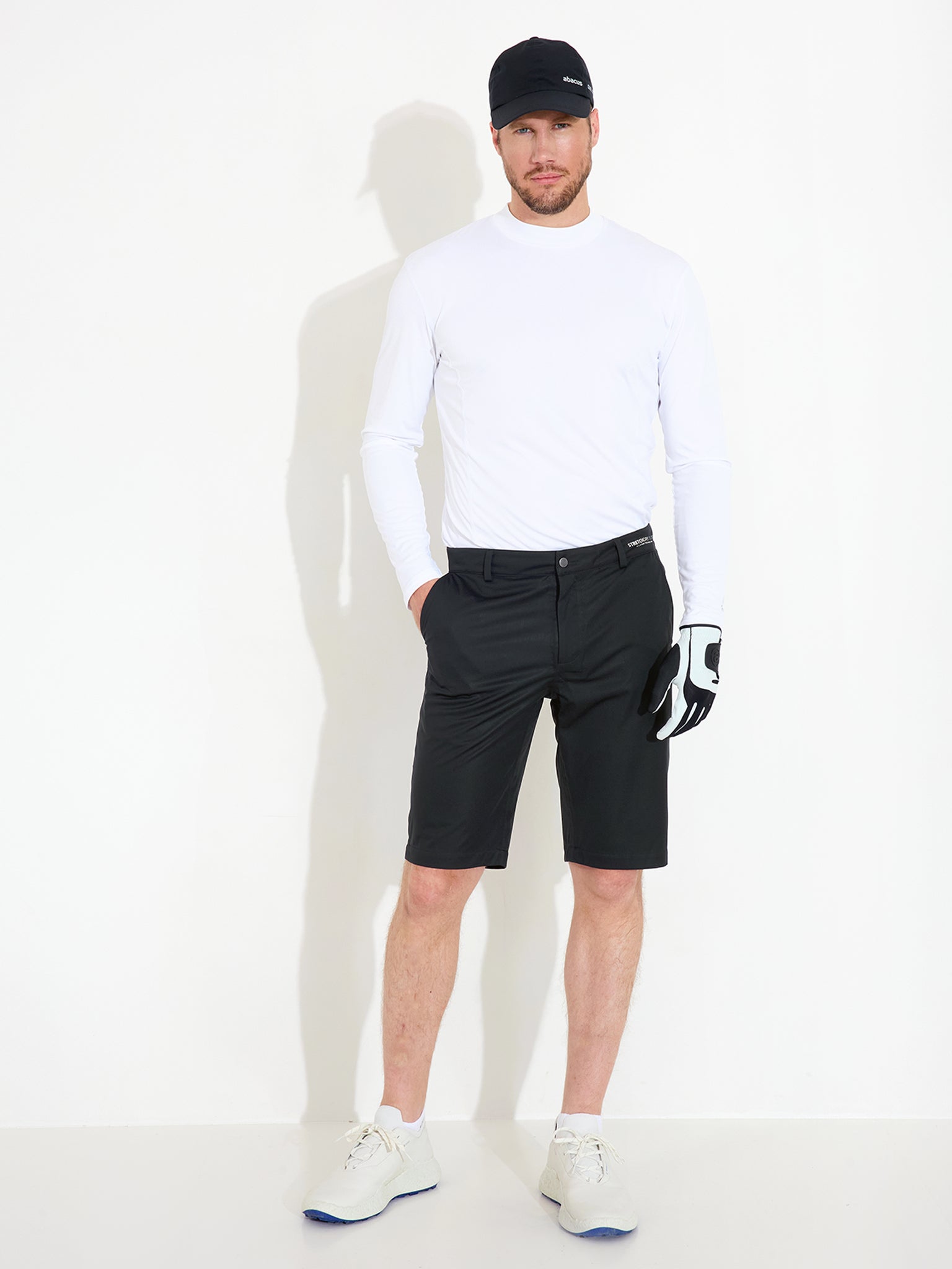 Mens Bounce waterproof shorts - black-3