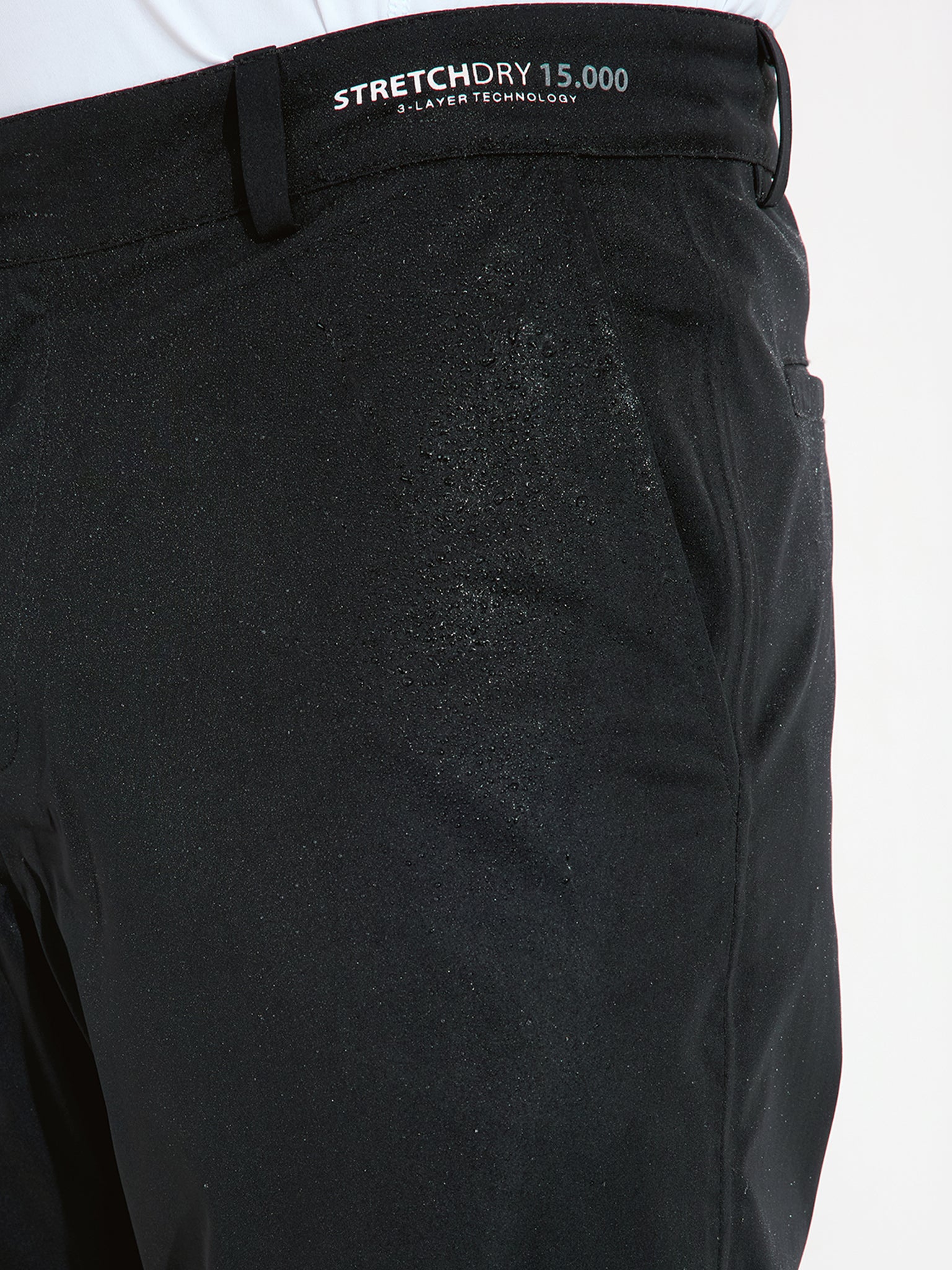 Mens Bounce waterproof shorts - black-4