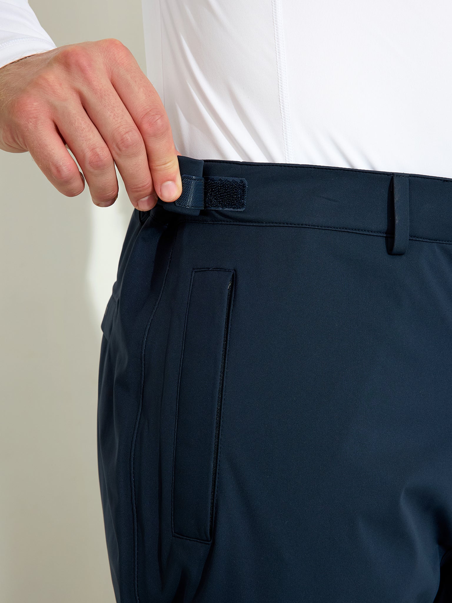 Mens Bounce raintrousers - navy-5