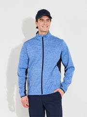 Mens Kingsbarns hybrid jacket - horizon blue