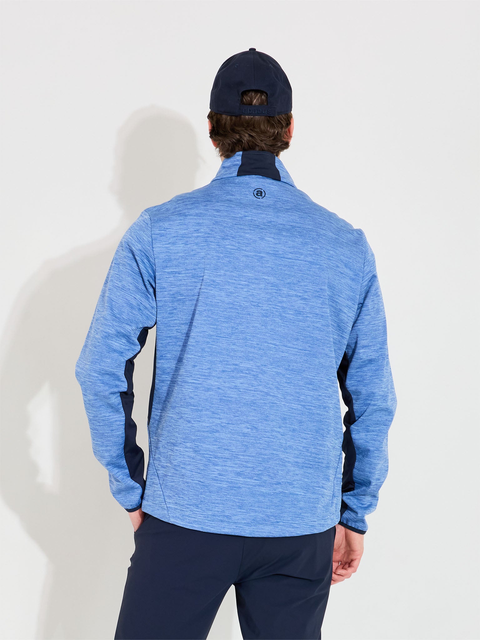 Mens Kingsbarns hybrid jacket - horizon blue