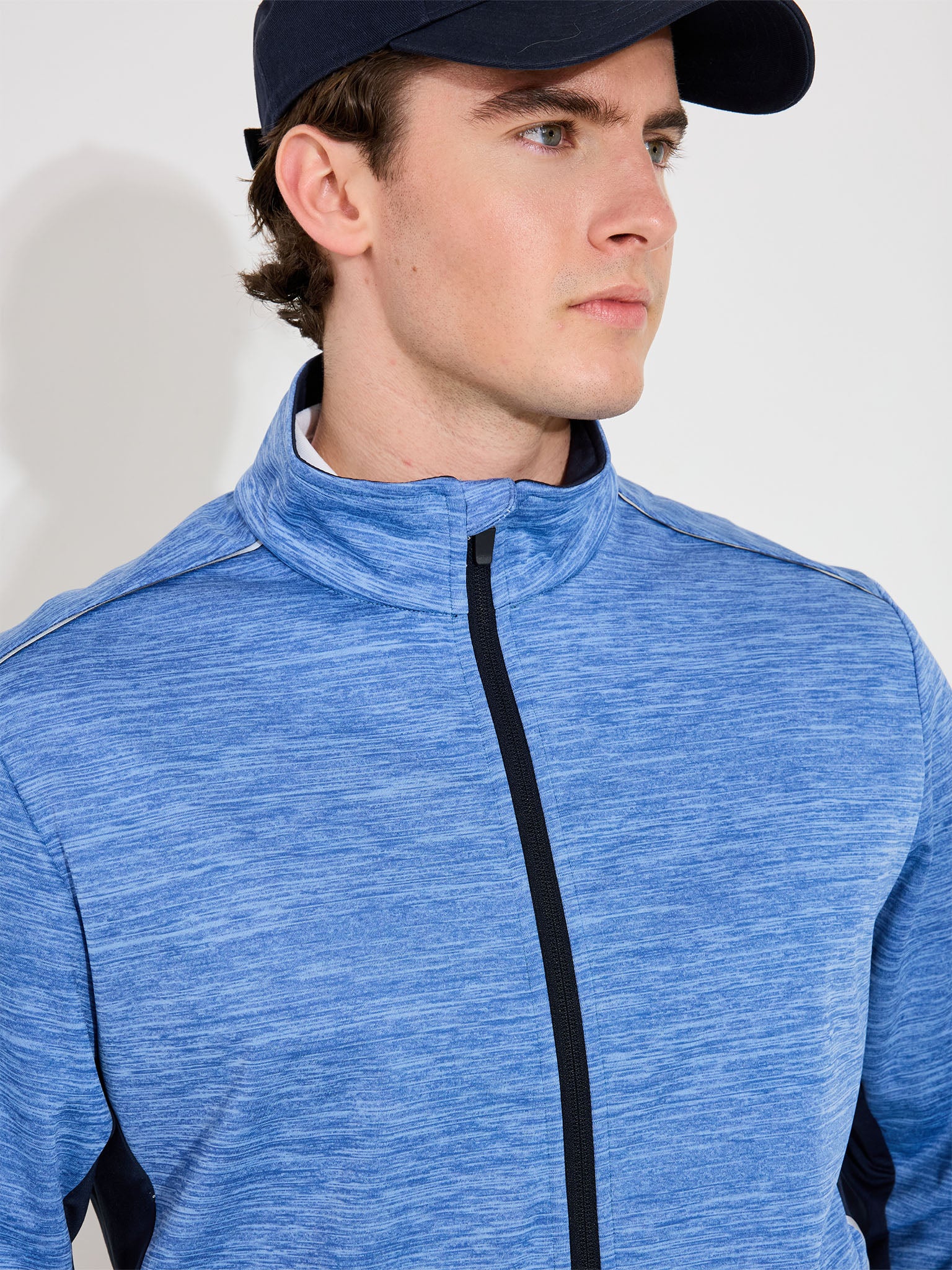 Mens Kingsbarns hybrid jacket - horizon blue-3
