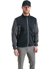 Mens Dornoch softshell hybrid  jacket - dk.greymelange