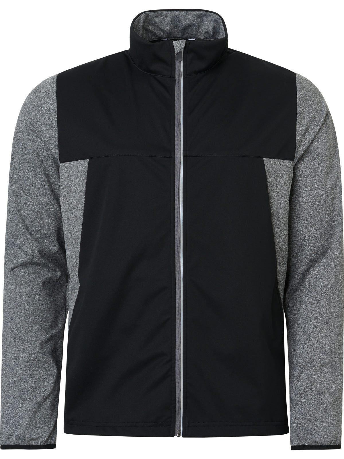 Mens Dornoch softshell hybrid  jacket - dk.greymelange-7