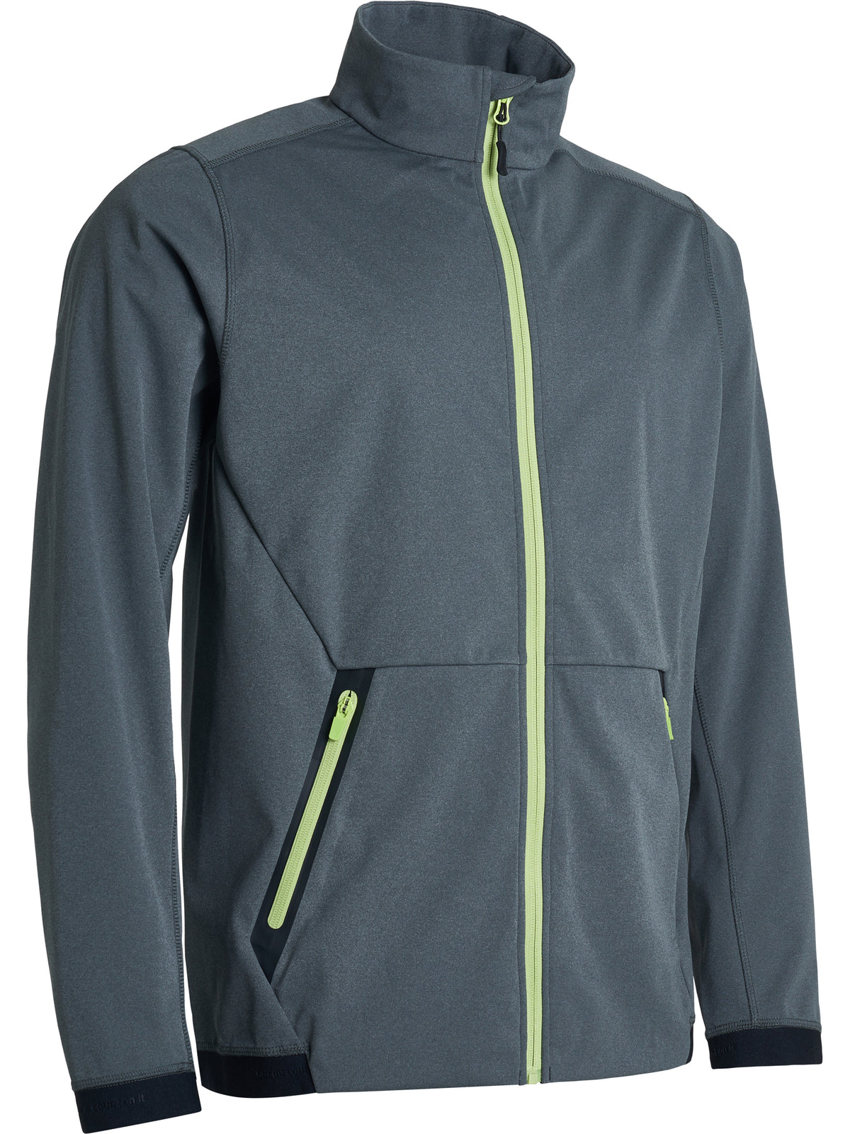 Mens Navan softshell jacket - dk.greymelange-1
