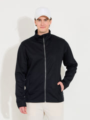 Mens Lytham softshell jacket - black