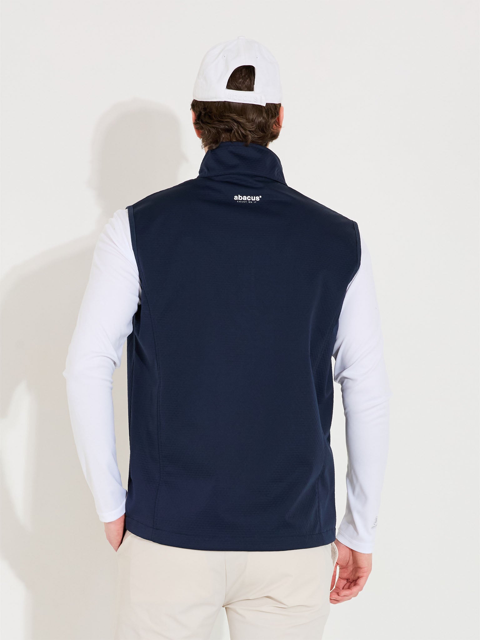 Mens Lytham softshell vest - navy
