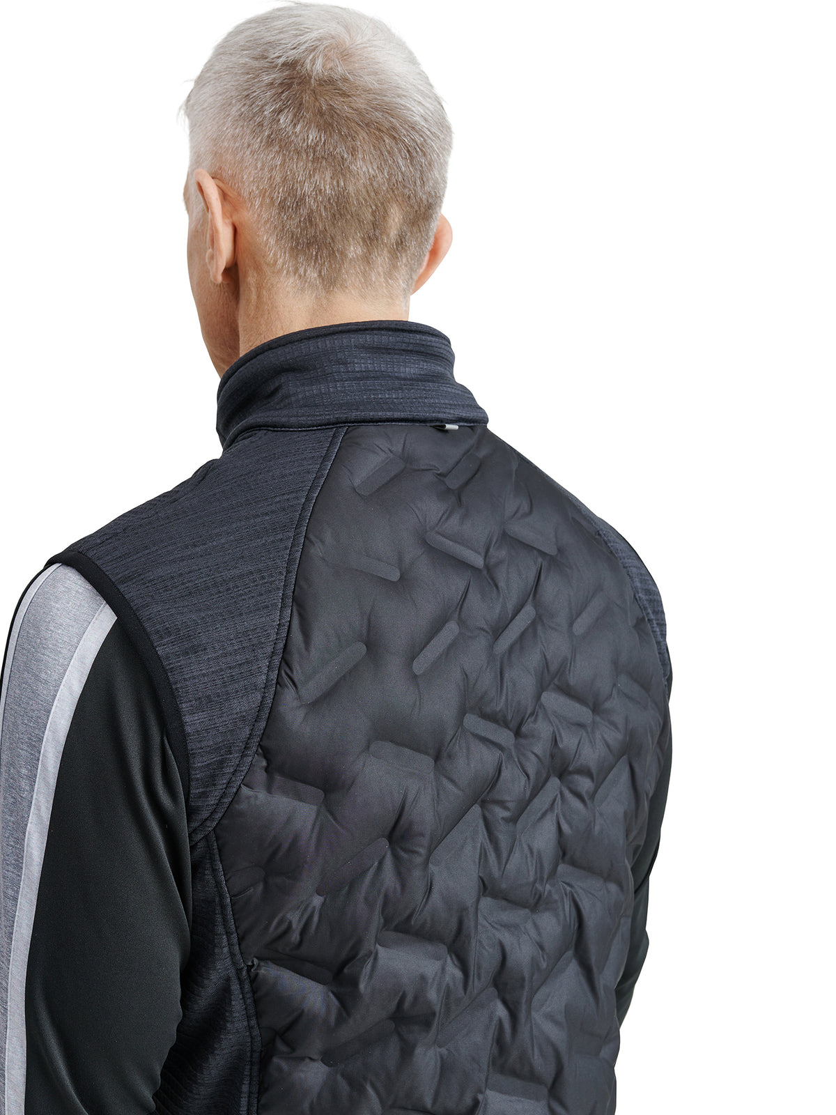 Mens Elgin hybrid vest - black-2