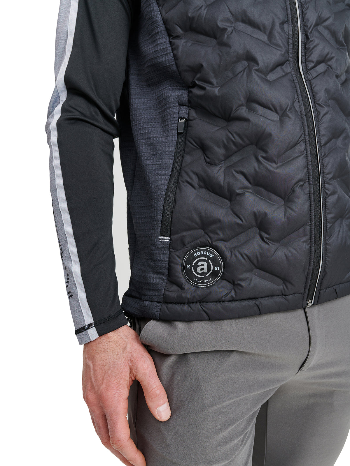 Mens Elgin hybrid vest - black-5